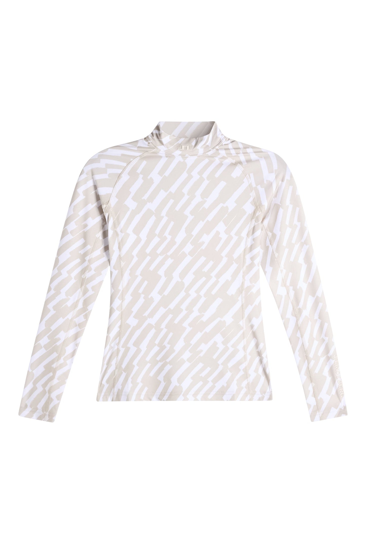 Ella Print Compression Top / Oak Island Fossil M