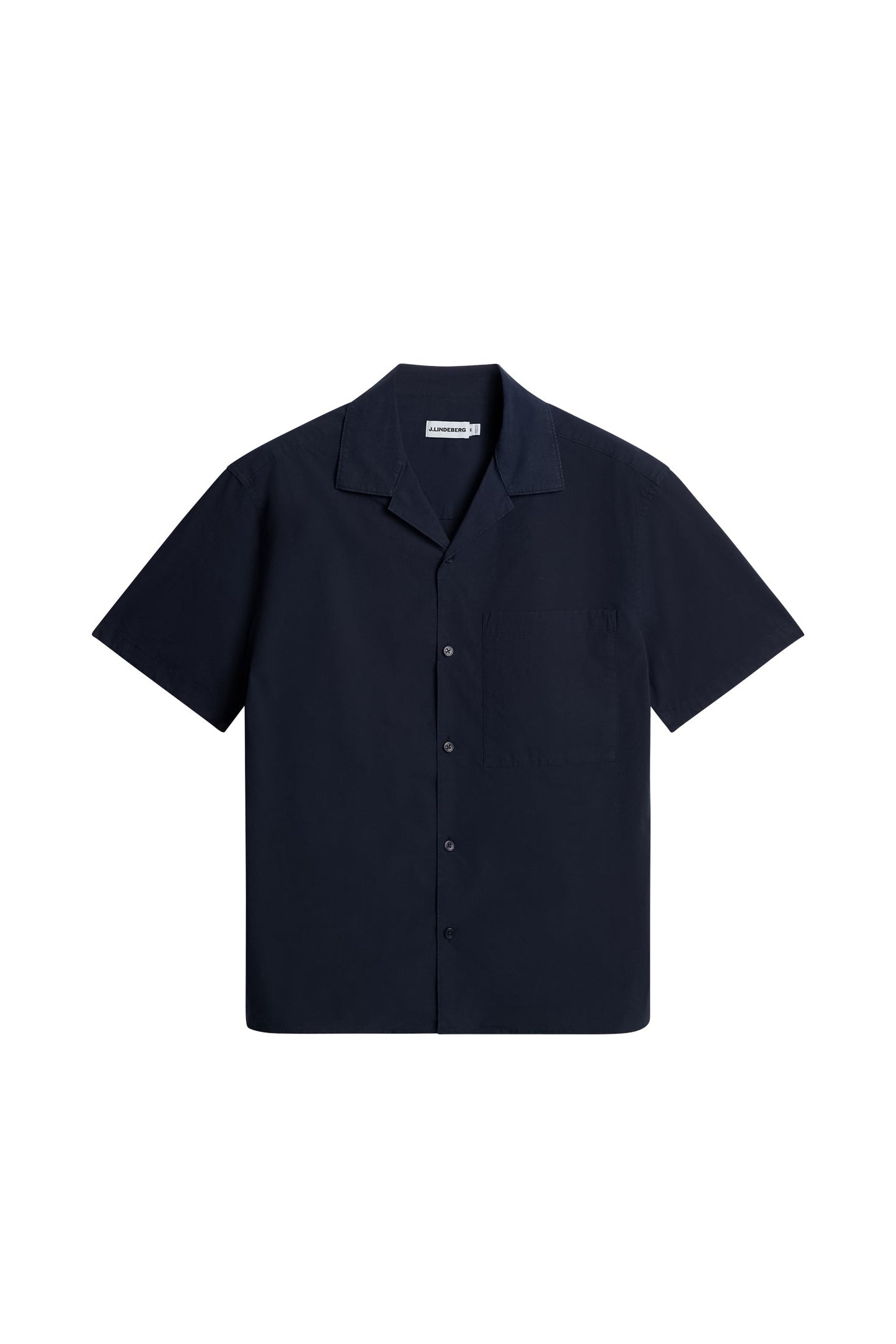 Ellis Cotton Resort Shirt / Navy