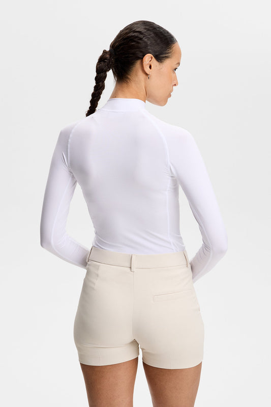 Ella Compression Top / White